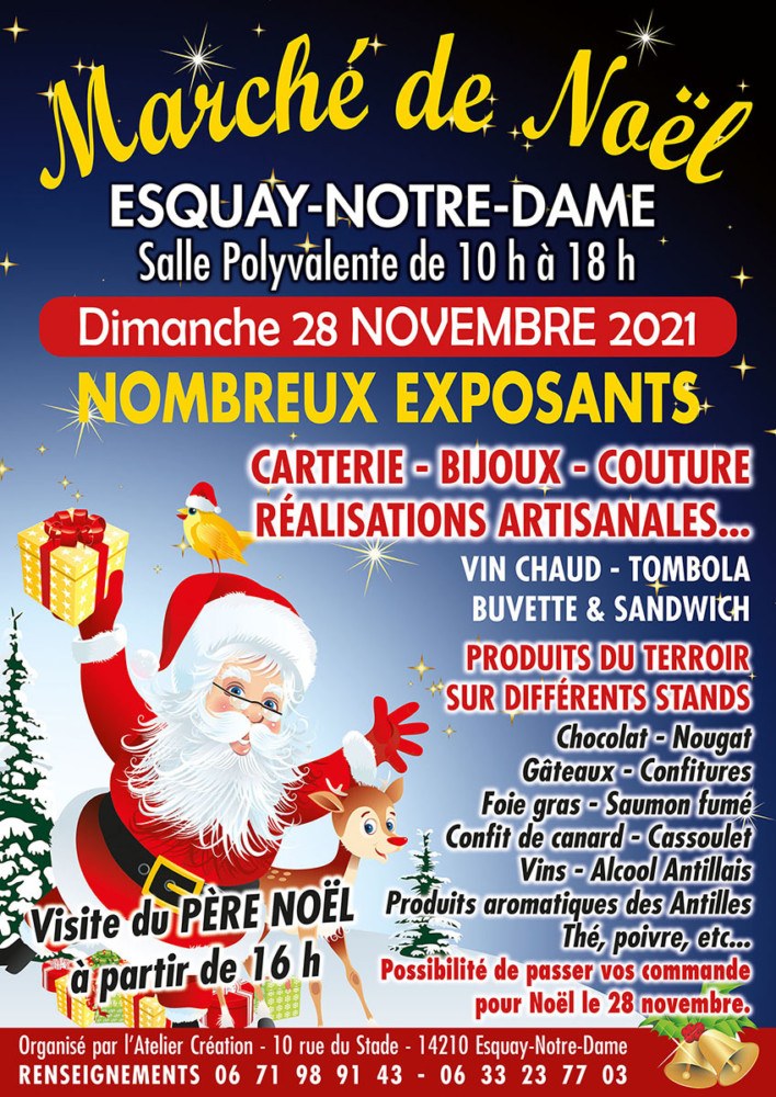 Marché de Noël d’Esquay Notre Dame