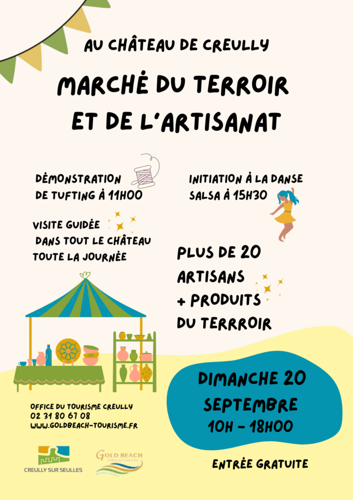 20 septembre Marché du patrimoine de Creully-sur-seulles